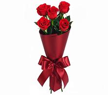 Букет 5 Красных роз Эдлесс Лав в Степанщино