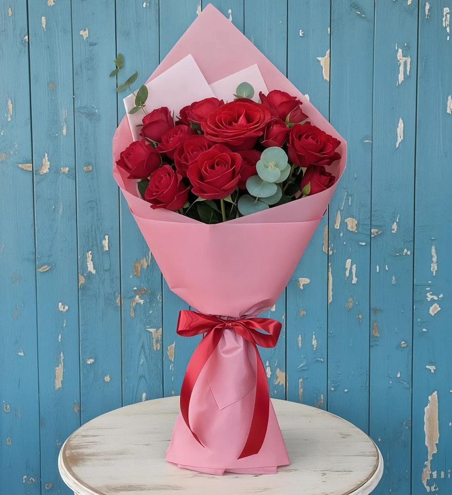 Букет цветов из: Розы в Степанщино