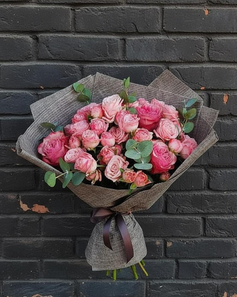 Букет цветов из: Розы в Степанщино