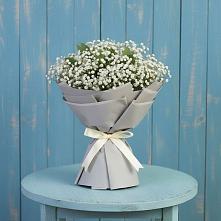 Букет цветов из:  Гипсофила в Степанщино