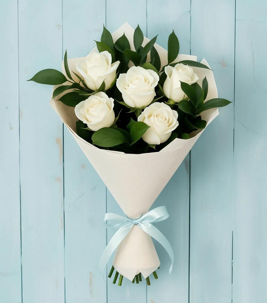 Букет цветов из: Розы в Степанщино