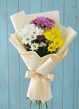 Букет цветов из:  Хризантемы в Степанщино