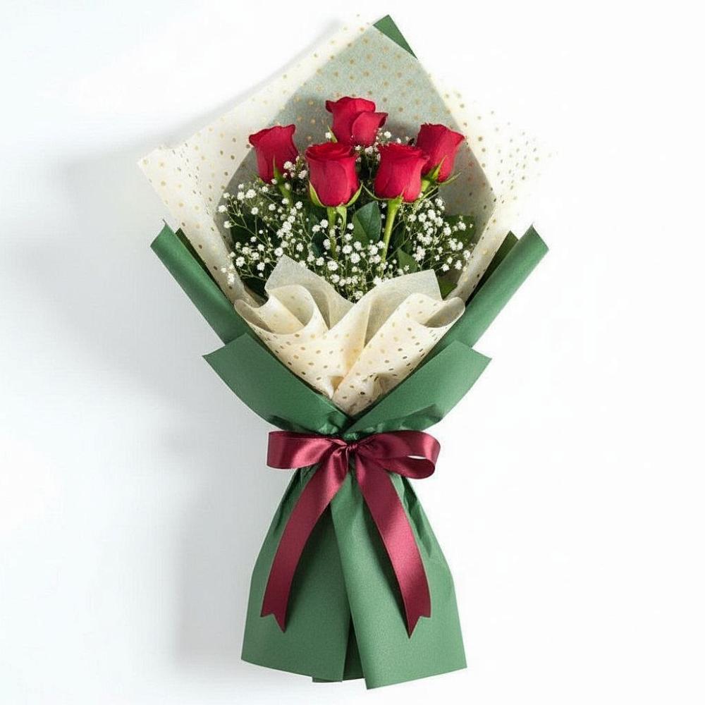 Букет цветов из: Розы в Степанщино