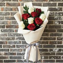 Букет цветов из:  Розы в Степанщино