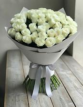 Букет 35 Белых роз в Степанщино