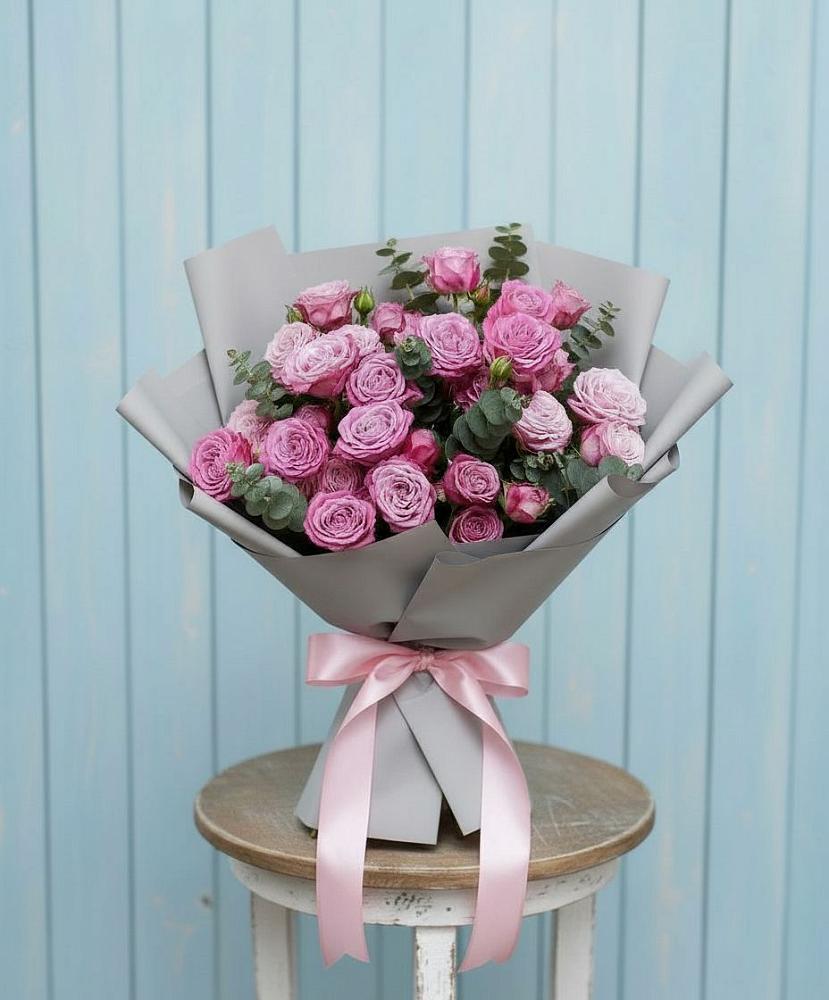 Букет цветов из: Розы в Степанщино