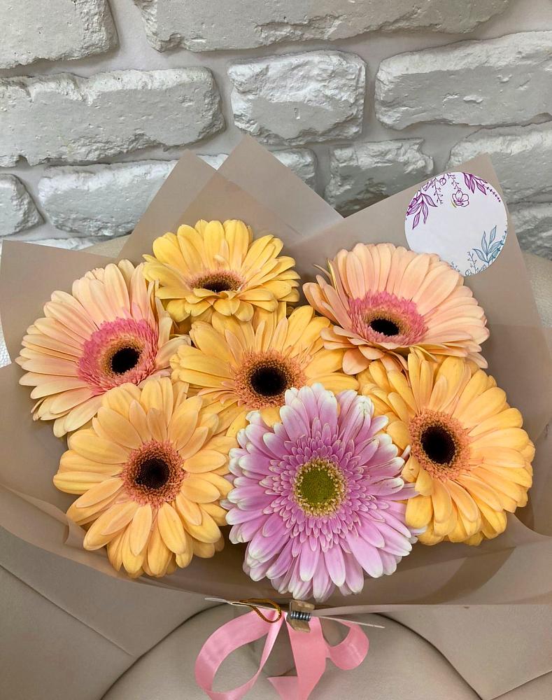 Букет цветов из: Герберы в Степанщино