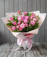 Букет Розовый кустик в Степанщино