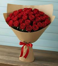 Букет Красные розы Милано в Степанщино