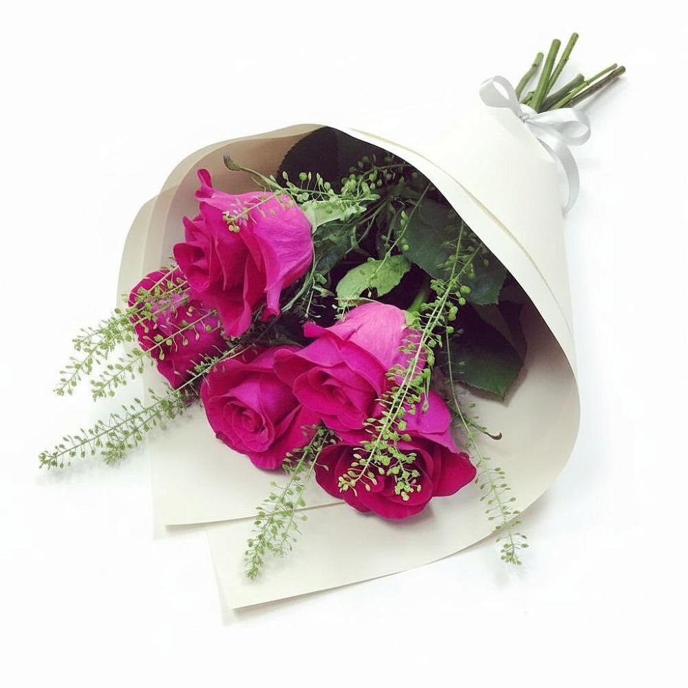 Букет цветов из: Розы в Степанщино