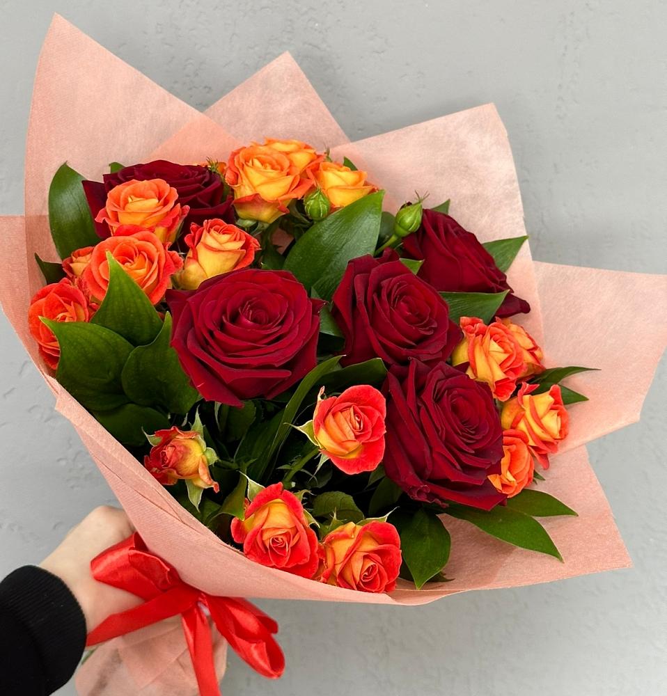 Букет Любовь и восторг в Степанщино