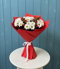 Букет цветов из:  Хризантемы в Степанщино