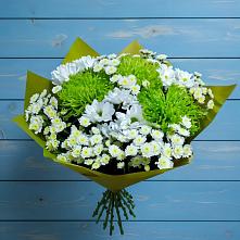 Букет цветов из:  Хризантемы в Степанщино