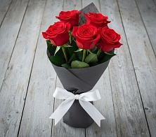 Букет 5 Красных роз Эдлесс Лав #REPLACE_PRED# Степанщино