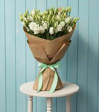 Букет цветов из:  Лизиантусы в Степанщино