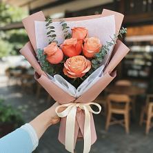 Букет цветов из:  Розы в Степанщино