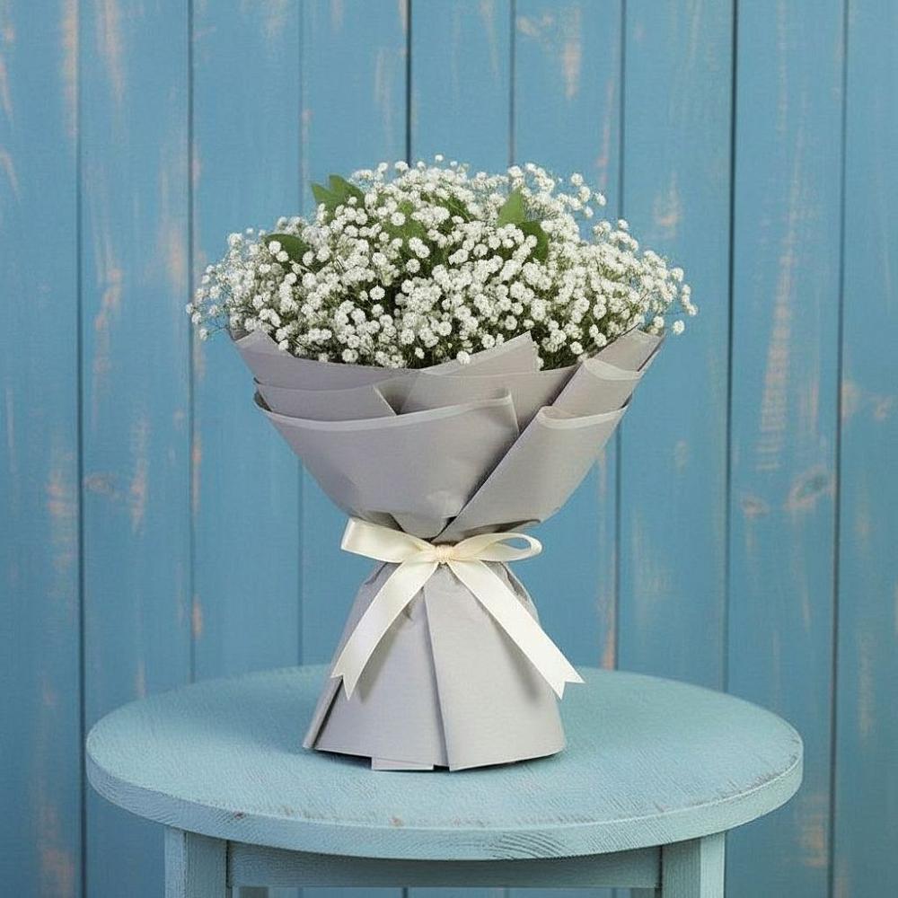 Букет цветов из: Гипсофила в Степанщино