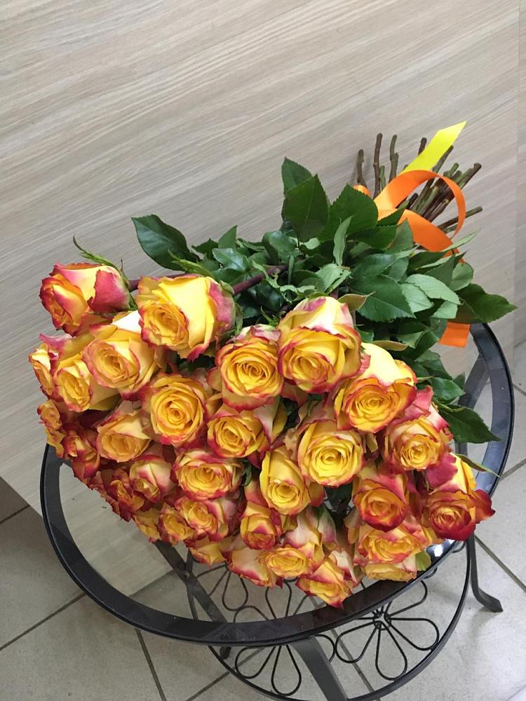 Букет Желтые розы в Степанщино