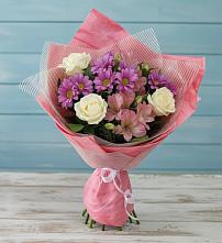 Букет цветов из:  Герберы в Степанщино
