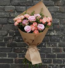 Букет цветов из:  Розы в Степанщино
