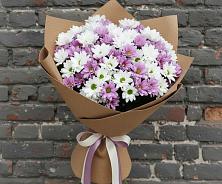 Букет цветов из:  Хризантемы в Степанщино