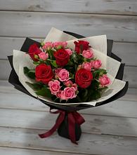 Букет цветов из:  Розы в Степанщино
