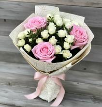 Букет цветов из:  Розы в Степанщино