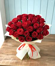 Букет 29 Красных роз в Степанщино