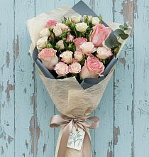 Букет цветов из:  Розы в Степанщино