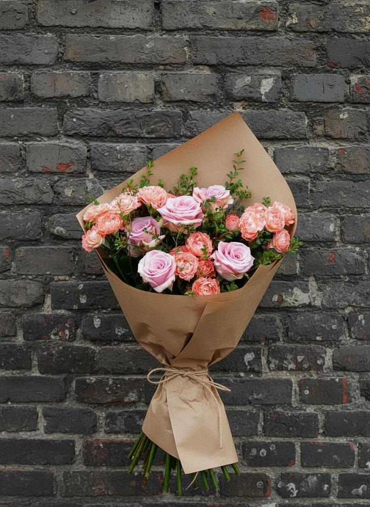 Букет цветов из: Розы в Степанщино