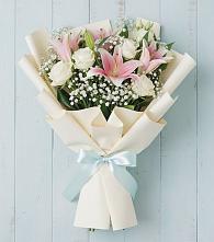 Букет цветов из:  Лилии в Степанщино