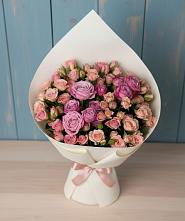 Букет цветов из:  Розы в Степанщино