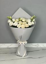 Букет цветов из:  Розы и Лизиантусы в Степанщино